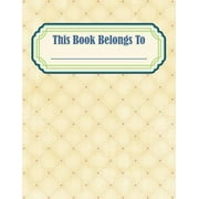 MARIE PRIESTLY Hexagonal Chemistry Lab Book: 8.5 X 11 Chemistry School Graph Paper Cream and Red with a Small Lab