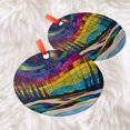 thumbnail image 3 of Aurora Borealis, Northern Lights Window Suncatcher, Stained Glass Style Wall or Window Hanging, Gift For Camping Lovers, Suncatcher, Stained Glass Ornament 2025, Holiday, 3 of 5