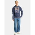 thumbnail image 2 of Fantastic Four Men's and Big Men's Mineral Wash Graphic Hoodie, Sizes S-3XL, 2 of 5
