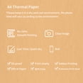 thumbnail image 2 of Thermal Paper,Thermal Paper Compatible Paper Compatible With Picture Receipt Pdf Printer 210x30mm 7.45m/24.4ft Quick- Picture Receipt A40 Thermal Printer Pdf File Printer With A40 Thermal, 2 of 6