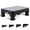 A3: Gray-3.4-5 Inch High, variant on Step Stool For & Adults 600lbs Heavy Duty Mobility Platform 3.4inch Low Car High Bed Bathtub&kitchen Non-slip Wide Base Portable Stair Assist No Assembly Required Black