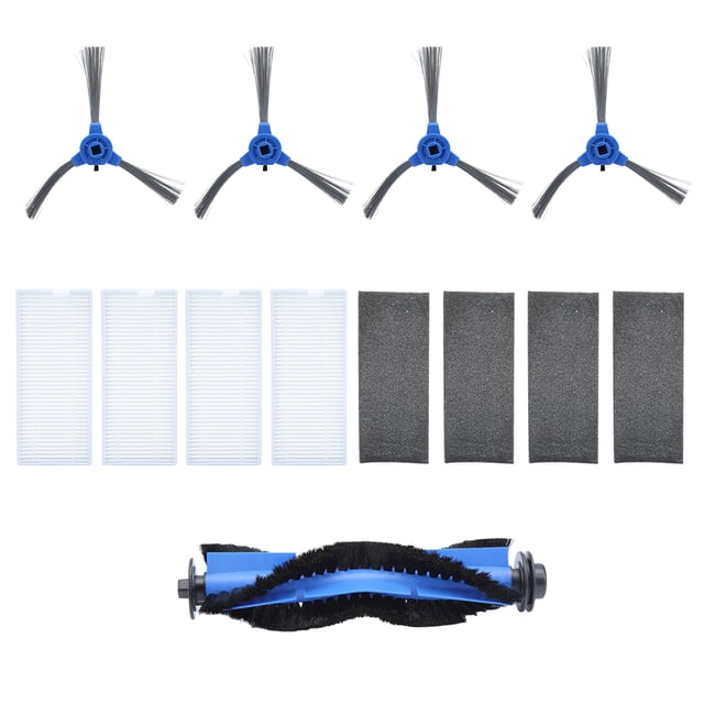 Kit de cepillo lateral, filtro y cepillo principal, accesorios de repuesto para RoboVac 11S 15T