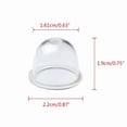 thumbnail image 4 of Fuels Pump Carburetor Primer Bulb For Chainsaws Blowers Trimmer Brush Cutter, 4 of 8
