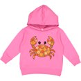 thumbnail image 2 of Inktastic Beach Crab Cute Girly Maritime Toddler Hoodie, 2 of 4