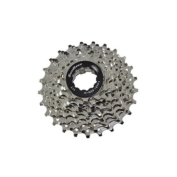9 Speed Cassette 11/25t Index CSR-91 Nickel Sun Race. bike parts