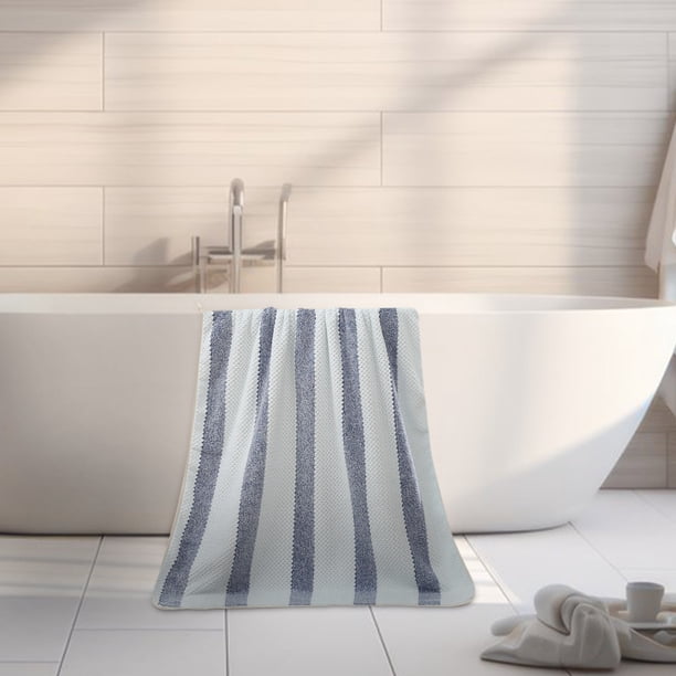 Toallas de baño, toallas de cocina, artículos esenciales de viaje, toalla de rayas con cuadros de piña, toalla de lavado gruesa, absorbente, envuelta, sin rayas, toalla para secar el cabello, producto