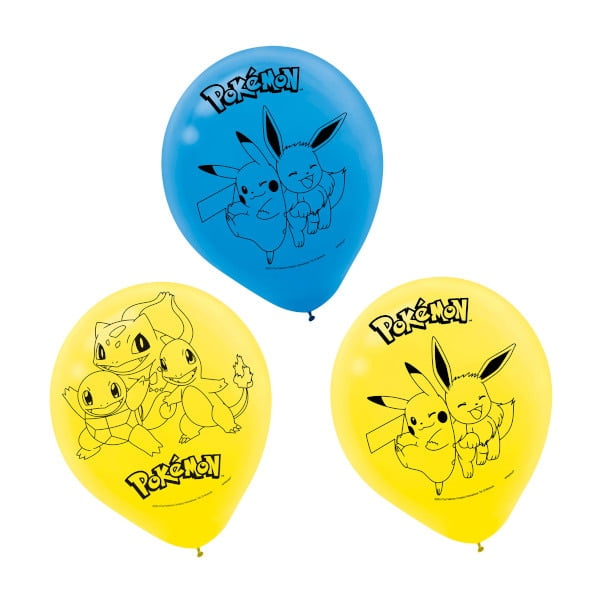 Pokemon Party Latex Balloons [6 pack]