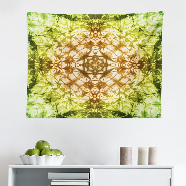 Abstract Tapestry Weird Abstract Original Pattern with Fold Form