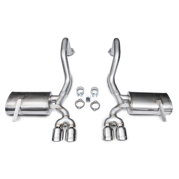 Corsa Xtreme Axle Back Exhaust System Kit | Aggressive Throaty Sound | Fits 1997-2004 Chevy Corvette
