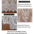 thumbnail image 2 of White Lace Tablecloth Rustic Floral Party Table Cover 60x120-Inch, 2 of 5