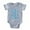 Heather Gray, variant on CafePress - Hello Hello Hello - Cute Infant Baby Football Bodysuit
