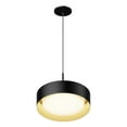 thumbnail image 5 of ET2 Lighting E51011-WTGLD Echo - 20W 1 LED Pendant-10 Inches Tall and 13 Inches Wide White/Gold, 5 of 5