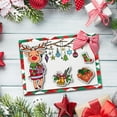 thumbnail image 4 of Christmas Theme Clear Stamps Merry Christmas Winter Clear Stamps Elk Deer Gift Transparent Rubber Stamps Seal for Card Making Scrapbooking Photo Album Decorations, 4 of 9