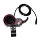 thumbnail image 1 of 24v 36v 48v 60v Electric Bike Bicycle Scooter E-bike Display Thumb Throttle 2 In 1 Dashboard Control Panel Fc-100,lh100 Lh-100, 1 of 1