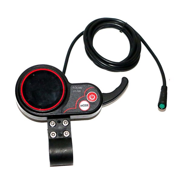 24v 36v 48v 60v Electric Bike Bicycle Scooter E-bike Display Thumb Throttle 2 In 1 Dashboard Control Panel Fc-100,lh100 Lh-100