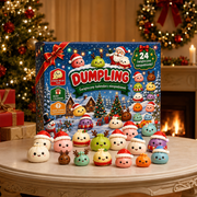 uGJHIO Mini Squishies Christmas Squishies Advent Calendar for Adult 24 Days of Surprises Box Stress Relief Toys Surprises Sensory Fidget Toys