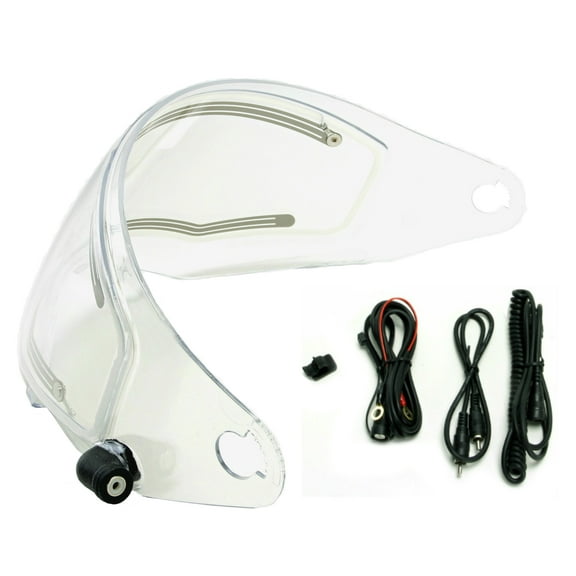 HJC DS-X1 Frameless Electric Heated Shield | HJ-27E Clear