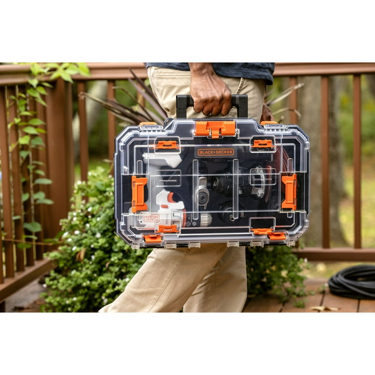 BLACK DECKER 20V MAX Matrix Cordless Combo Kit 6 Tool White And Orange BDCDMT1206KITWC Walmart