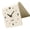 White., variant on lanema Analog Table Clock on Stand,Decorative Desk and Shelf Clocks Small Silents Bedside Clocks for Bedroom Living Room Decors