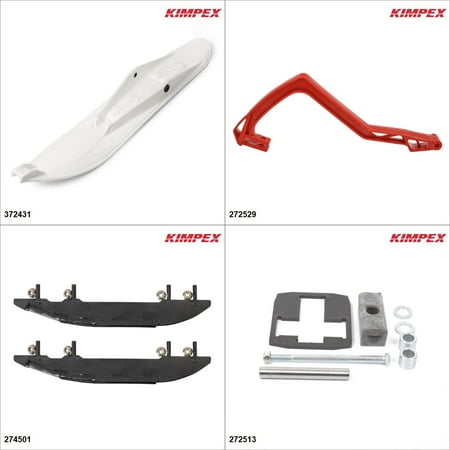Salomon Touring Skis - Kimpex - Ski Stealth Kit - White, Polaris EDGE Touring 600 2005 White / Red #KK00001927_14