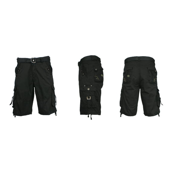 Men's Belted Cargo Shorts
