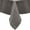 Silver, variant on Home Details Chic & Rustic 70"x 90" Rectangle Polyester Tablecloth in White