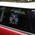 thumbnail image 2 of Colorful Tiger Head Car-styling Motorcycle Vinyl Decal Car Sticker, 2 of 2