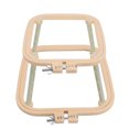 thumbnail image 1 of Double Layer Embroidery Hoop Tabletop Needlework Frame Holder, Secure Connection, Multi Purpose for Cross Stitch and Sewing, Compact and Portable with Most Scenarios Applicable, 1 of 7