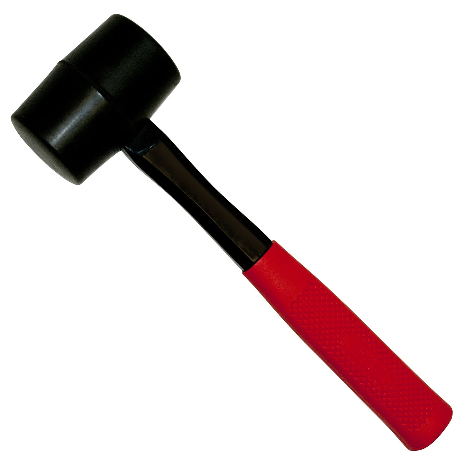 GreatNeck Rubber Mallet with Fiberglass Handle, 16 oz
