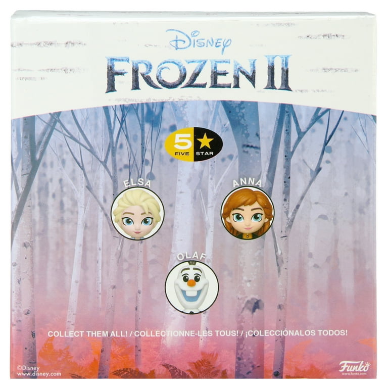 Funko 5 Star: Frozen 2 - Elsa, Statuina In Vinile Da Collezione, 15 Cm, In Scatola Finestrata