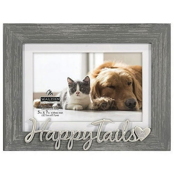HAPPY TAILS Weathered Expressions 5x7 4x6 frame - 4x6