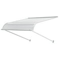 thumbnail image 3 of KFFKFF Aluminum Awning 40 x 42 in, Sturdy Window and Door Canopy, Lightweight and Durable Aluminum Exterior Cover for Protection Against Rain, Snow, and Sunlight at Entrances, Windows, Patios, 3 of 9
