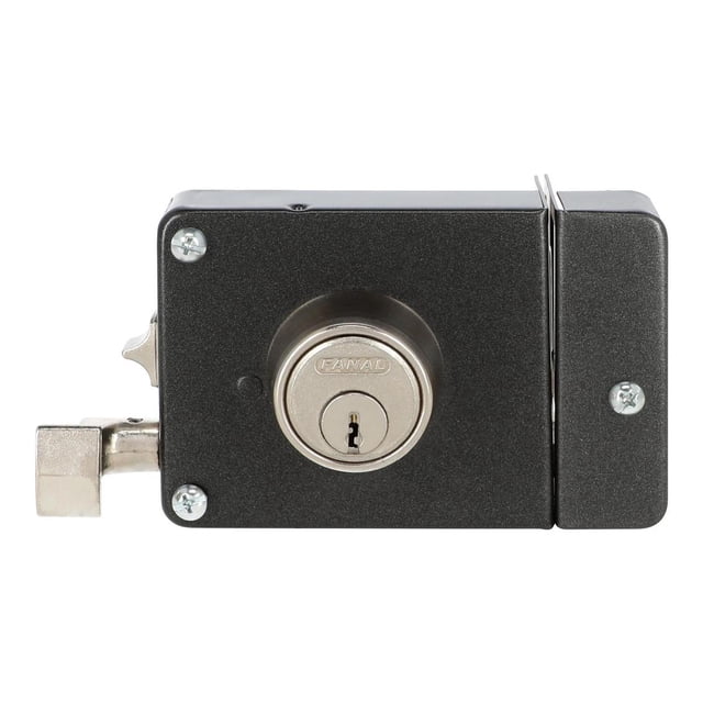 Cerradura De Sobreponer Fanal Derecha Metal 5 Pernos