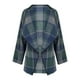 thumbnail image 1 of Chaquetas y abrigos casuales sin capucha de manga larga para mujer Chaqueta a cuadros con capucha de manga larga para mujer Chaqueta casual con capucha sin mangas Top de poliéster para mujer, 1 of 3
