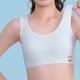 thumbnail image 2 of Penkiiy Chicas Suave Entrenamiento Bras, Sin Seamless First Bra Chicas Deportes Bras Longline Crop Bra, Pecho Doble Lined, 2 of 7