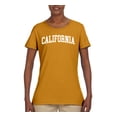 thumbnail image 2 of Wild Bobby State of California College Style Women Graphic Tee, 2 of 6