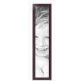 thumbnail image 2 of ArtToFrames 7" x 34" Cherry Picture Frame, 7x34 inch Red Wood Poster Frame (WOM-4095), Pack, 2 of 8