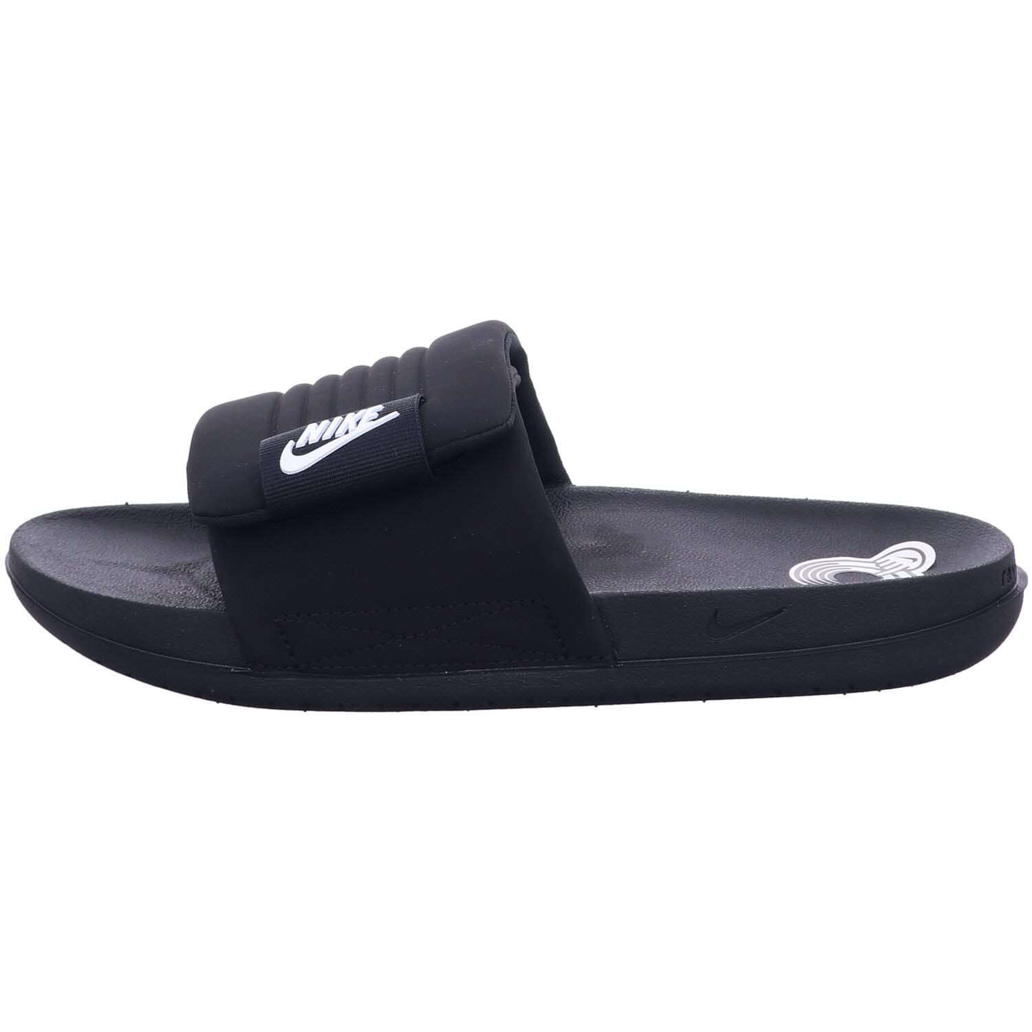 Men's Nike Offcourt Adjust Slide Black/White-Black (DQ9624