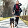 thumbnail image 5 of Laisse de Trafic Courte en Cuir Tressé pour Chiens, 5 of 5