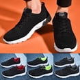 thumbnail image 2 of CHENge Mens Shoes Casual Comfortable Lightweight Arch Support Low Top Mens Hiking Shoe Mesh Gym Sports Training Sneakers, 2 of 9