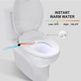 BUTT BUDDY Suite - Smart Bidet Toilet Seat, Jet Spray Hot/Cold Water ...