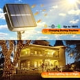 thumbnail image 2 of Luces solares tipo guirnalda Joomer 24 m, 240 LED, 8 modos, blanco cálido, 2 of 7