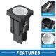 thumbnail image 3 of Interruptor de arranque por botón No.16D959839 Interruptor de arranque y parada del motor para Volkswagen Jetta 11-17 Negro, 3 of 6