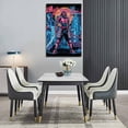 thumbnail image 5 of Vintage Cyberpunk Samurai Canvas Wall Art For Bedroom, 5 of 8