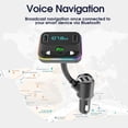 thumbnail image 4 of TIMIFIS Cars Charge Bluetooth 5.0 Transmitter Hands Car Kit Lossless Mp3 Player Qc3.0 USB Fast Charger with Color Screen Car Multimedia Player, 4 of 8