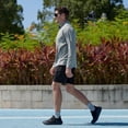 thumbnail image 2 of Fittington Men's Slip on Walking Shoes - Breathable Wide Toe Box Sneakers with Arch Support & 5cm Cushioned Sole, All Day Long Comfort, 2 of 11