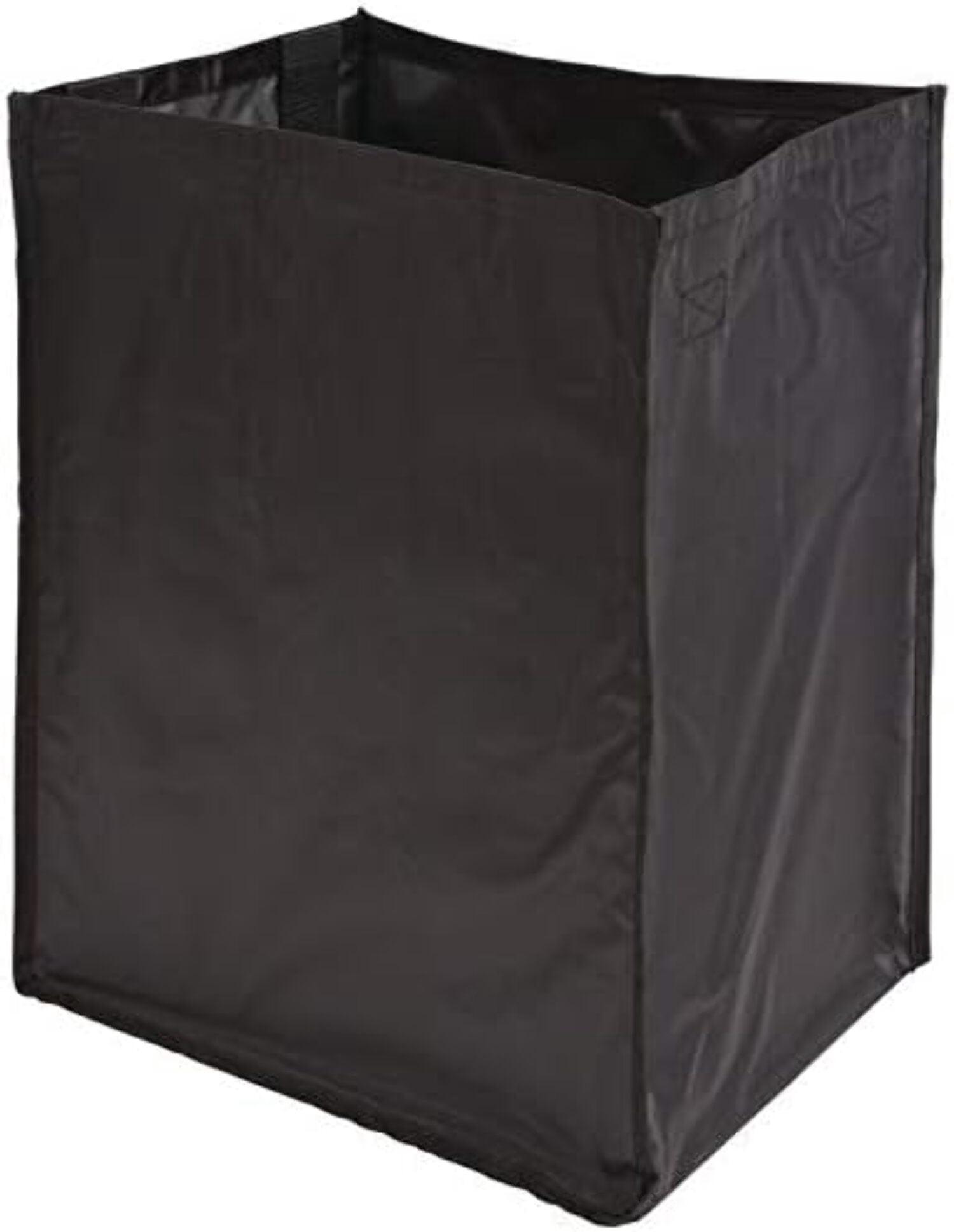 TAG Hardware Full Extension Pullout Laundry Hamper with Removable Bag Matt Nickel (Width (24") 610 mm - 2 removable small bags)