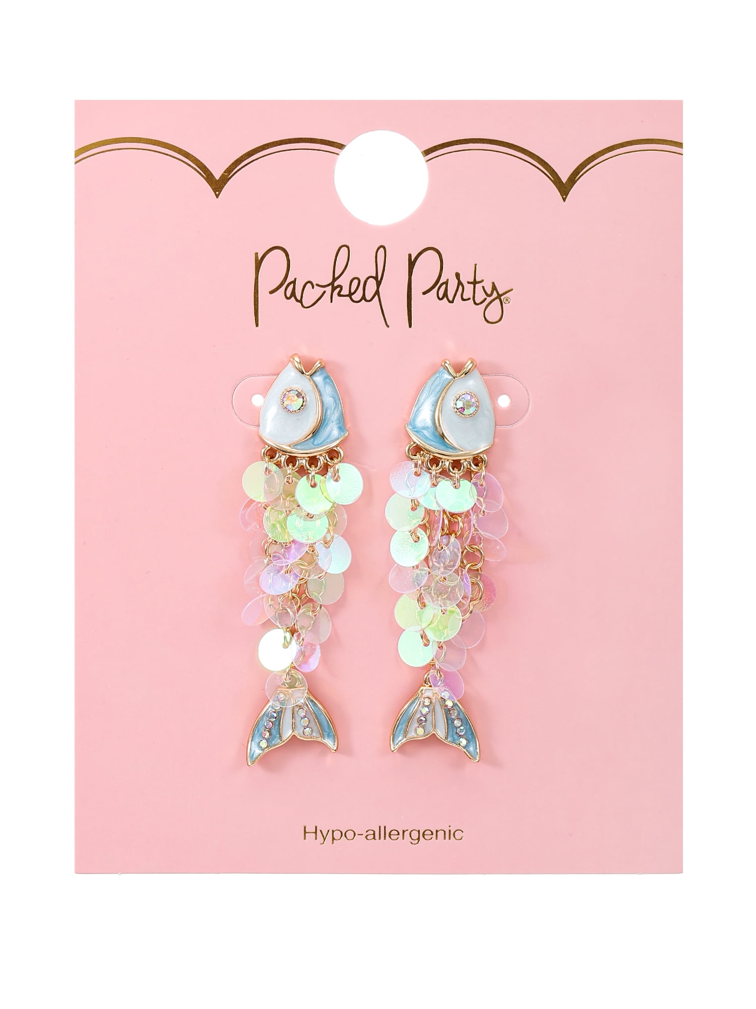 Packed Party Catch of the Day Earrings, 1 Pair