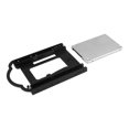 thumbnail image 4 of StarTech.com 2.5" HDD / SDD Mounting Bracket for 3.5" Drive Bay - Tool-less Installation - 2.5 Inch SSD HDD Adapter Bracket (BRACKET125PT) - Storage bay adapter - 3.5" to 2.5" - black - for P/N: M2E4SFF8643, PEX4SFF8643, U2M2E125, 4 of 6