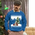 thumbnail image 5 of Christmas Sweatshirt, Dreaming of a Green Christmas Santa Golf Sweatshirt, Funny Holiday Golfer Sweatshirt, Unique Golf Lover Gift for Women & Men, 5 of 5